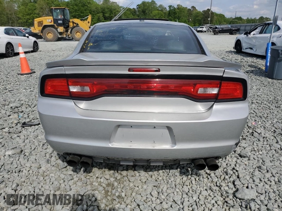 2012 Dodge Charger RT with VIN 2C3CDXCT9CH285351, listed as a Copart auction lot 54021895 with 158,063 mi miles and Salvage Title. Bid and sale history available at DreamBid. Image 6.