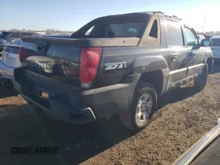 2004 Chevrolet Avalanche Z71 with VIN 3GNEK12T74G282207, listed as a Copart auction lot 73114084 with 205,688 mi miles and Salvage Title. Bid and sale history available at carsss.com. Image 3.