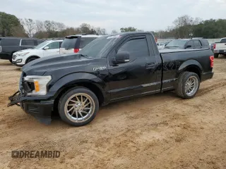 2018 Ford F-150 XL with VIN 1FTMF1CP4JKD53894, listed as a Copart auction lot 43818805 with 89,211 mi miles and Salvage title. Bid and sale history available at DreamBid. Image 1.