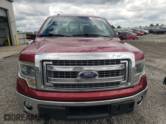 2014 Ford F-150 XL with VIN 1FTFW1CT5EFC49449, listed as a Copart auction lot 53208175 with 151,627 mi miles and Salvage title. Bid and sale history available at DreamBid. Image 5.
