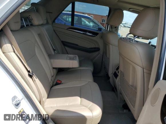 2014 Mercedes-Benz M 350 with VIN 4JGDA5JB2EA295787, listed as a Copart auction lot 58565795 with 193,576 mi miles and Salvage title. Bid and sale history available at DreamBid. Image 11.