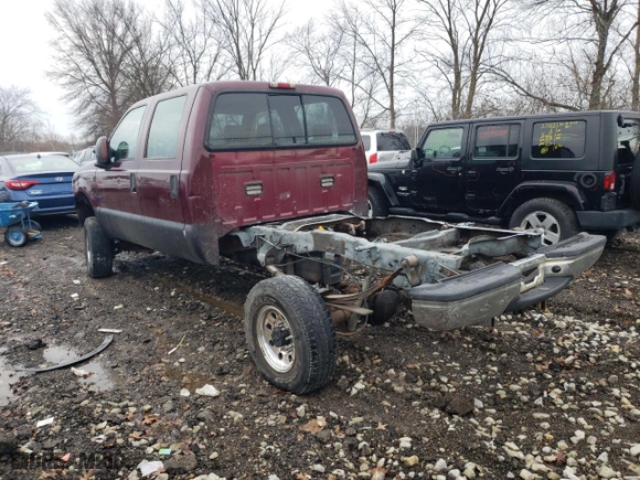 2004 Ford Super Duty F-350 SRW XL with VIN 1FTSW31S04EB60817, listed as a Copart auction lot 82428384 with 0 mi miles and Non Repairable. Bid and sale history available at carsss.com. Image 2.