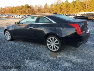 2015 Cadillac ATS Coupe Luxury AWD with VIN 1G6AH1RX2F0115326, listed as a Copart auction lot 84489304 with 98,875 mi miles and Salvage Title. Bid and sale history available at carsss.com. Image 2.