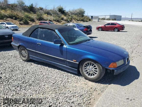 1998 BMW 3 Series 323i with VIN WBABJ8339WEM22707, listed as a Copart auction lot 55623685 with 130,704 mi miles and Salvage title. Bid and sale history available at DreamBid. Image 4.