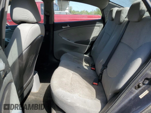2013 Hyundai Accent GLS with VIN KMHCT4AE1DU307046, listed as a Copart auction lot 51236265 with 240,600 mi miles and Salvage Title. Bid and sale history available at carsss.com. Image 10.