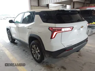 2025 Chevrolet Equinox FWD LT with VIN 3GNAXHEGXSL252341, listed as a IAAI auction lot 42093404 with 7,345 mi miles and . Bid and sale history available at DreamBid. Image 3.