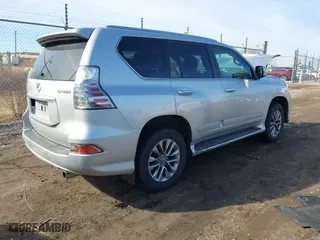 2017 Lexus GX with VIN JTJJM7FX3H5162464, listed as a IAAI auction lot 41774599 with 98,097 mi miles. Bid and sale history available at carsss.com. Image 4.