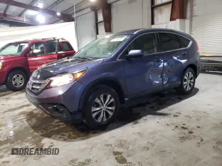 2013 Honda CR-V EX-L z VIN 2HKRM4H72DH634312, wystawiony jako Copart lot #57793605 z przebiegiem 228 150 mil mil oraz Czysty tytuł • Clean title. Historia ofert i sprzedaży dostępna na DreamBid. Obrazek 1.