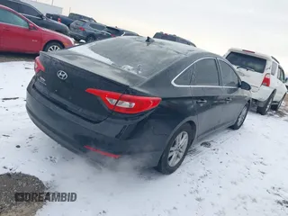 2017 Hyundai Sonata 2.4L with VIN 5NPE24AF9HH577098, listed as a IAAI auction lot 41536011 with 109,419 mi miles and . Bid and sale history available at DreamBid. Image 4.