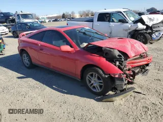 2000 Toyota Celica GT with VIN JTDDR32T5Y0005092, listed as a Copart auction lot 42153485 with 236,022 mi miles and Salvage Title. Bid and sale history available at carsss.com. Image 4.