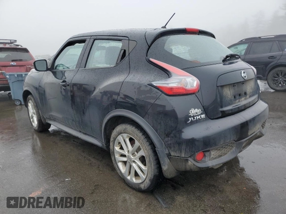 2016 Nissan Juke S with VIN JN8AF5MV0GT654855, listed as a Copart auction lot 47583385 with 113,628 mi miles and Salvage Title. Bid and sale history available at carsss.com. Image 2.