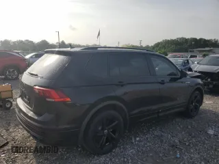 2024 Volkswagen Tiguan SE R-Line Black with VIN 3VVCB7AX9RM000859, listed as a Copart auction lot 59664795 with 35,569 mi miles and Salvage title. Bid and sale history available at DreamBid. Image 3.
