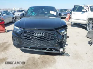 2023 Audi Q5 Sportback S line Premium Plus with VIN WA15AAFY8P2189642, listed as a IAAI auction lot 41662708 with 18,926 mi miles and . Bid and sale history available at DreamBid. Image 6.