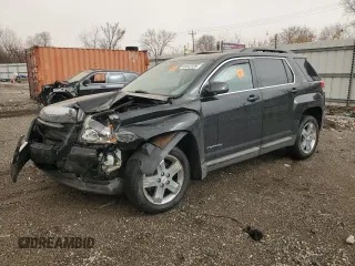 2013 GMC Terrain SLT with VIN 2GKFLUE30D6135203, listed as a Copart auction lot 49542325 with 120,333 mi miles and Salvage Title. Bid and sale history available at carsss.com. Image 1.