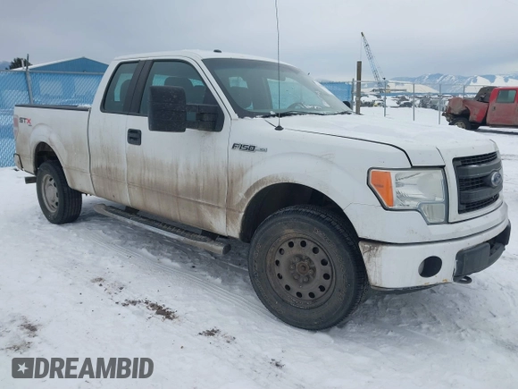 2013 Ford F-150 XL with VIN 1FTFX1EF5DFB37527, listed as a IAAI auction lot 41500050 with 231,877 mi miles and . Bid and sale history available at DreamBid. Image 1.