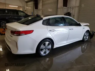 2018 Kia Optima Hybrid EX with VIN KNAGU4LE8J5022654, listed as a Copart auction lot 64665244 with 39,187 mi miles and Salvage Title. Bid and sale history available at carsss.com. Image 3.