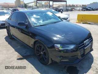 2016 Audi A4 Premium with VIN WAUAFAFL0GN015103, listed as a IAAI auction lot 42725584 with 156,851 mi miles and . Bid and sale history available at DreamBid. Image 1.