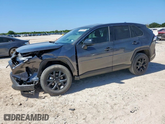 2023 Toyota RAV4 LE z VIN 2T3H1RFV9PC236144, wystawiony jako Copart lot #60815095 z przebiegiem 30 468 mil mil oraz Szkoda całkowita • Salvage title. Historia ofert i sprzedaży dostępna na DreamBid. Obrazek 1.