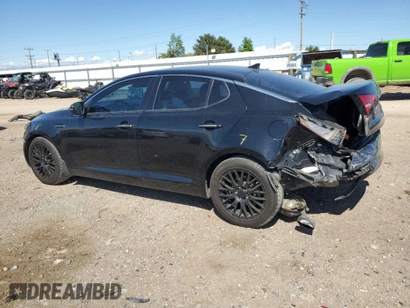 2013 Kia Optima EX z VIN 5XXGN4A72DG108840, wystawiony jako Copart lot #58207355 z przebiegiem 114 629 mil mil oraz Szkoda całkowita • Salvage title. Historia ofert i sprzedaży dostępna na DreamBid. Obrazek 2.