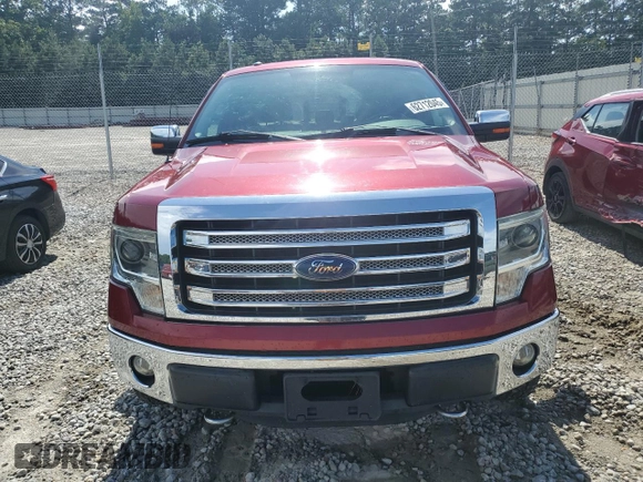 2013 Ford F-150 XL with VIN 1FTFW1ET1DFC92312, listed as a Copart auction lot 62712045 with 150,131 mi miles and Salvage title. Bid and sale history available at DreamBid. Image 5.