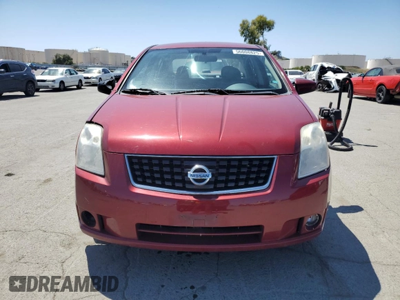 2008 Nissan Sentra S with VIN 3N1AB61E18L678611, listed as a Copart auction lot 56008825 with 139,683 mi miles and Salvage Title. Bid and sale history available at DreamBid. Image 5.
