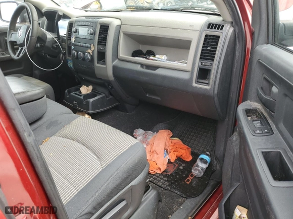 2009 Dodge Ram 1500 ST with VIN 1D3HB18P39S732412, listed as a Copart auction lot 70824854 with 119,329 mi miles and Salvage Title. Bid and sale history available at carsss.com. Image 8.
