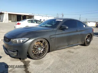2018 BMW M4 z VIN WBS4Y9C53JAA92296, wystawiony jako Copart lot #46174365 z przebiegiem 47 319 mil mil oraz Szkoda całkowita • Salvage title. Historia ofert i sprzedaży dostępna na DreamBid. Obrazek 1.