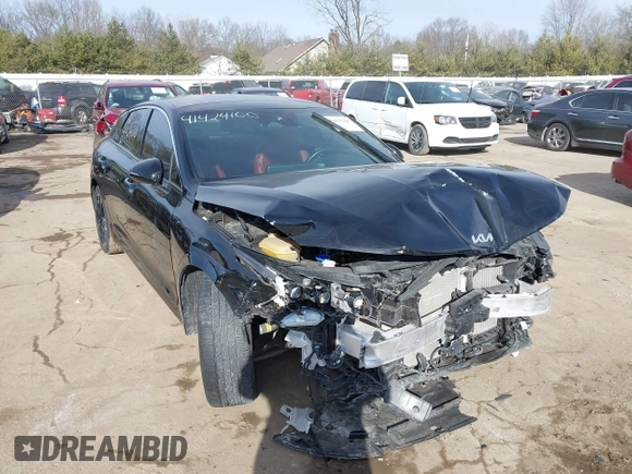 2024 Kia K5 GT-Line z VIN 5XXG64J24RG247893, wystawiony jako IAAI lot #41424100 z przebiegiem 23 184 mil mil oraz . Historia ofert i sprzedaży dostępna na DreamBid. Obrazek 1.