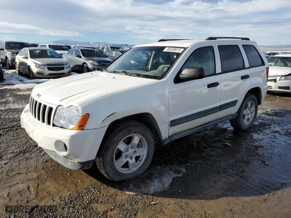 2006 Jeep Grand Cherokee Laredo with VIN 1J4GR48KX6C304598, listed as a Copart auction lot 46538615 with 123,889 mi miles and Clean Title. Bid and sale history available at carsss.com. Image 1.
