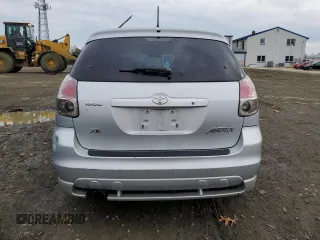 2008 Toyota Matrix STD with VIN 2T1KR32E28C700516, listed as a Copart auction lot 52072585 with 228,761 mi miles and Salvage Title. Bid and sale history available at DreamBid. Image 6.