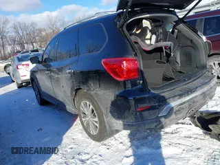 2017 Nissan Pathfinder SV z VIN 5N1DR2MN5HC629476, wystawiony jako IAAI lot #41325826 z przebiegiem 87 573 mil mil oraz . Historia ofert i sprzedaży dostępna na DreamBid. Obrazek 3.