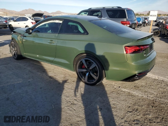 2023 Audi A5 S line Premium Plus z VIN WAUTAAF50PA068898, wystawiony jako Copart lot #78949974 z przebiegiem 2 453 mil mil oraz Szkoda całkowita • Salvage title. Historia ofert i sprzedaży dostępna na DreamBid. Obrazek 2.