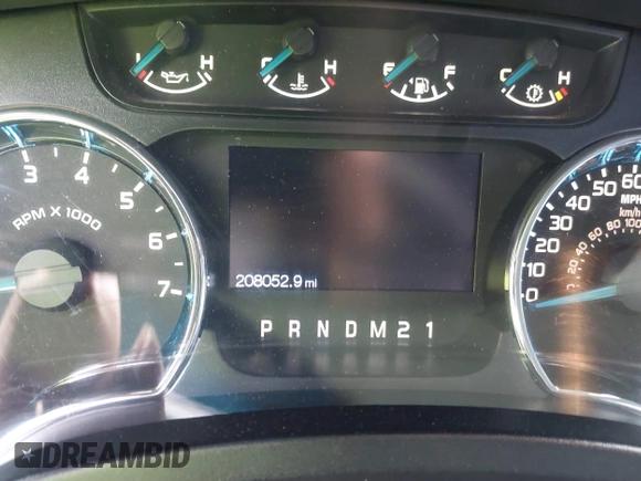 2013 Ford F-150 XL with VIN 1FTFW1ET7DKD70468, listed as a IAAI auction lot 40952588 with 208,052 mi miles. Bid and sale history available at carsss.com. Image 15.