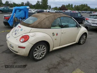 2008 Volkswagen Beetle SE с VIN 3VWRF31Y08M404756, выставлен на аукционе Copart как лот 72099234 с пробегом 121 010 миль миль и Чистый • Clean title. История ставок и продаж доступна на DreamBid. Изображение 3.