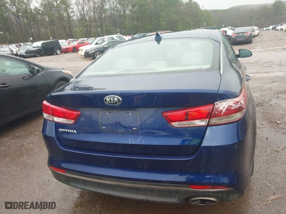 2017 Kia Optima LX with VIN 5XXGT4L37HG125705, listed as a IAAI auction lot 41542959 with 106,819 mi miles. Bid and sale history available at carsss.com. Image 16.