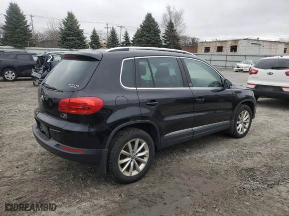 2017 Volkswagen Tiguan Wolfsburg Edition with VIN WVGSV7AX7HK025004, listed as a Copart auction lot 50006475 with 103,754 mi miles and Clean Title. Bid and sale history available at carsss.com. Image 3.