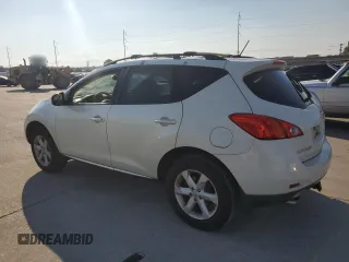 2009 Nissan Murano SL with VIN JN8AZ18UX9W020164, listed as a Copart auction lot 72122864 with 151,954 mi miles and Salvage Title. Bid and sale history available at carsss.com. Image 2.