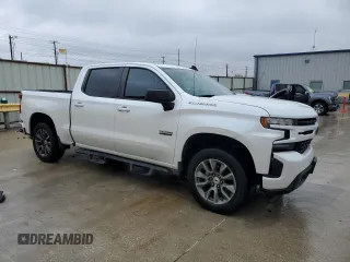 2020 Chevrolet Silverado 1500 RST with VIN 3GCPWDED2LG196135, listed as a Copart auction lot 86521134 with 129,707 mi miles and Clean Title. Bid and sale history available at DreamBid. Image 4.