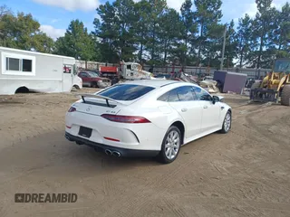 2021 Mercedes-Benz AMG GT 43 with VIN W1K7X5KB3MA037250, listed as a Copart auction lot 79442054 with 14,211 mi miles and Clean title. Bid and sale history available at DreamBid. Image 4.