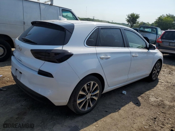 2018 Hyundai Elantra GT with VIN KMHH35LE3JU074422, listed as a Copart auction lot 59466794 with 69,448 mi miles and Salvage Title. Bid and sale history available at carsss.com. Image 3.