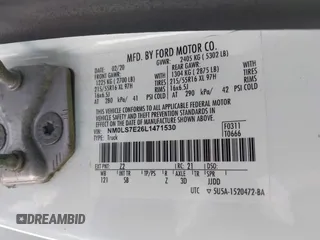 2020 Ford Transit Connect XL with VIN NM0LS7E26L1471530, listed as a IAAI auction lot 42512915 with 48,373 mi miles and . Bid and sale history available at DreamBid. Image 9.