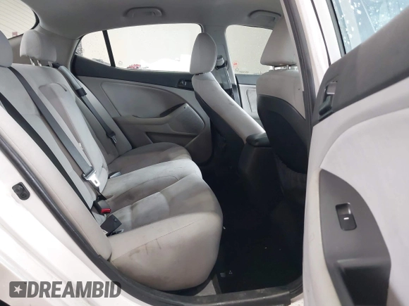 2013 Kia Optima LX with VIN 5XXGM4A72DG258725, listed as a IAAI auction lot 41981412 with 148,173 mi miles and . Bid and sale history available at carsss.com. Image 8.
