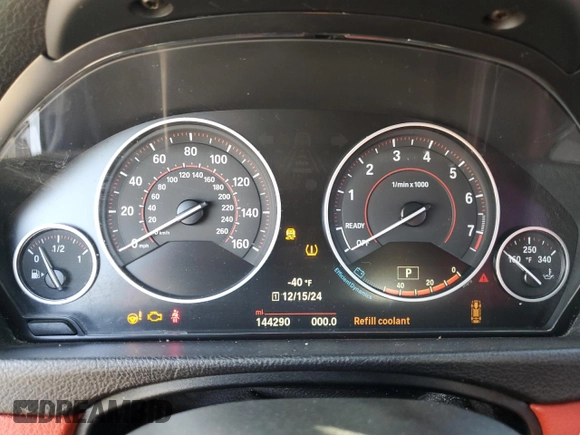 2016 BMW 4 Series 428i with VIN WBA4A9C54GG508531, listed as a Copart auction lot 53994095 with 144,290 mi miles and Clean title. Bid and sale history available at DreamBid. Image 9.