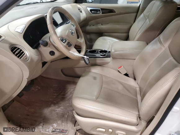 2014 Nissan Pathfinder Platinum Hybrid with VIN 5N1CR2MM2EC645763, listed as a Copart auction lot 52005625 with 155,386 mi miles and Clean Title. Bid and sale history available at carsss.com. Image 7.