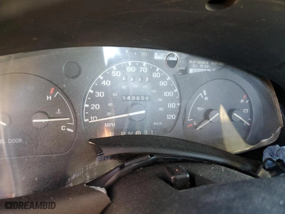 1999 Ford Ranger XL with VIN 1FTYR10C8XPB33955, listed as a Copart auction lot 43007985 with 143,659 mi miles and Salvage Title. Bid and sale history available at carsss.com. Image 9.