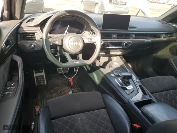 2019 Audi S4 Premium Plus with VIN WAUB4AF44KA114767, listed as a Copart auction lot 48105045 with 81,730 mi miles and Salvage Title. Bid and sale history available at carsss.com. Image 8.