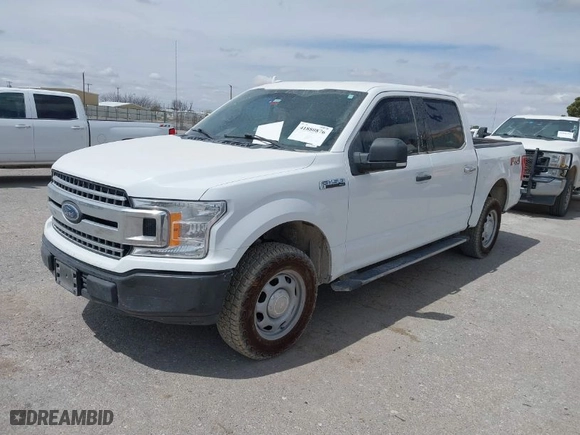 2018 Ford F-150 XL with VIN 1FTEW1EG1JFD55211, listed as a IAAI auction lot 41880876 with 168,646 mi miles. Bid and sale history available at carsss.com. Image 2.