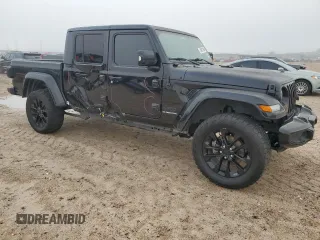 2022 Jeep Gladiator Overland with VIN 1C6HJTFG2NL129862, listed as a Copart auction lot 86254394 with 98,151 mi miles and Salvage title. Bid and sale history available at DreamBid. Image 7.