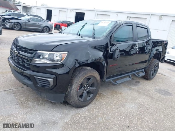 2022 Chevrolet Colorado 4WD LT with VIN 1GCGTCEN5N1209196, listed as a IAAI auction lot 41214441 with 31,634 mi miles. Bid and sale history available at carsss.com. Image 2.