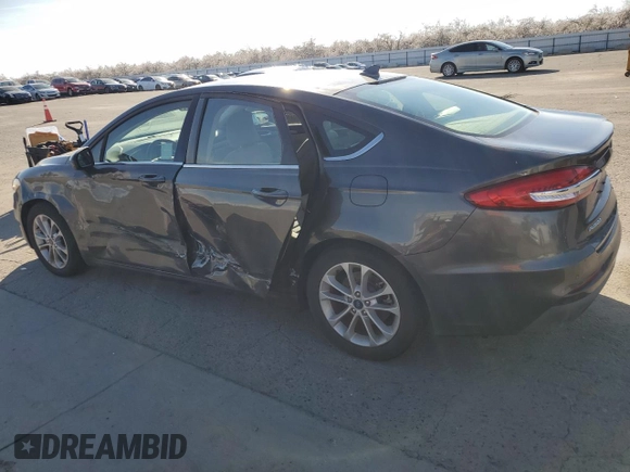 2019 Ford Fusion SE with VIN 3FA6P0HD4KR178502, listed as a Copart auction lot 46633105 with 43,904 mi miles and Salvage Title. Bid and sale history available at carsss.com. Image 2.